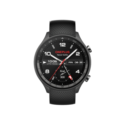 OnePlus Watch 2R Gunmetal Gray (שפת ממשק ללא עברית)