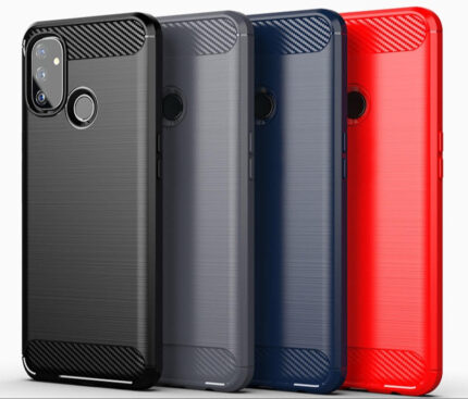 כיסוי + מגן זכוכית תואם מקור דמוי KARBON ל OnePlus N10